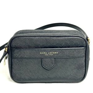 Marc Jacobs The Liaison Black Crossbody Bag Saffiano Leather - Like New